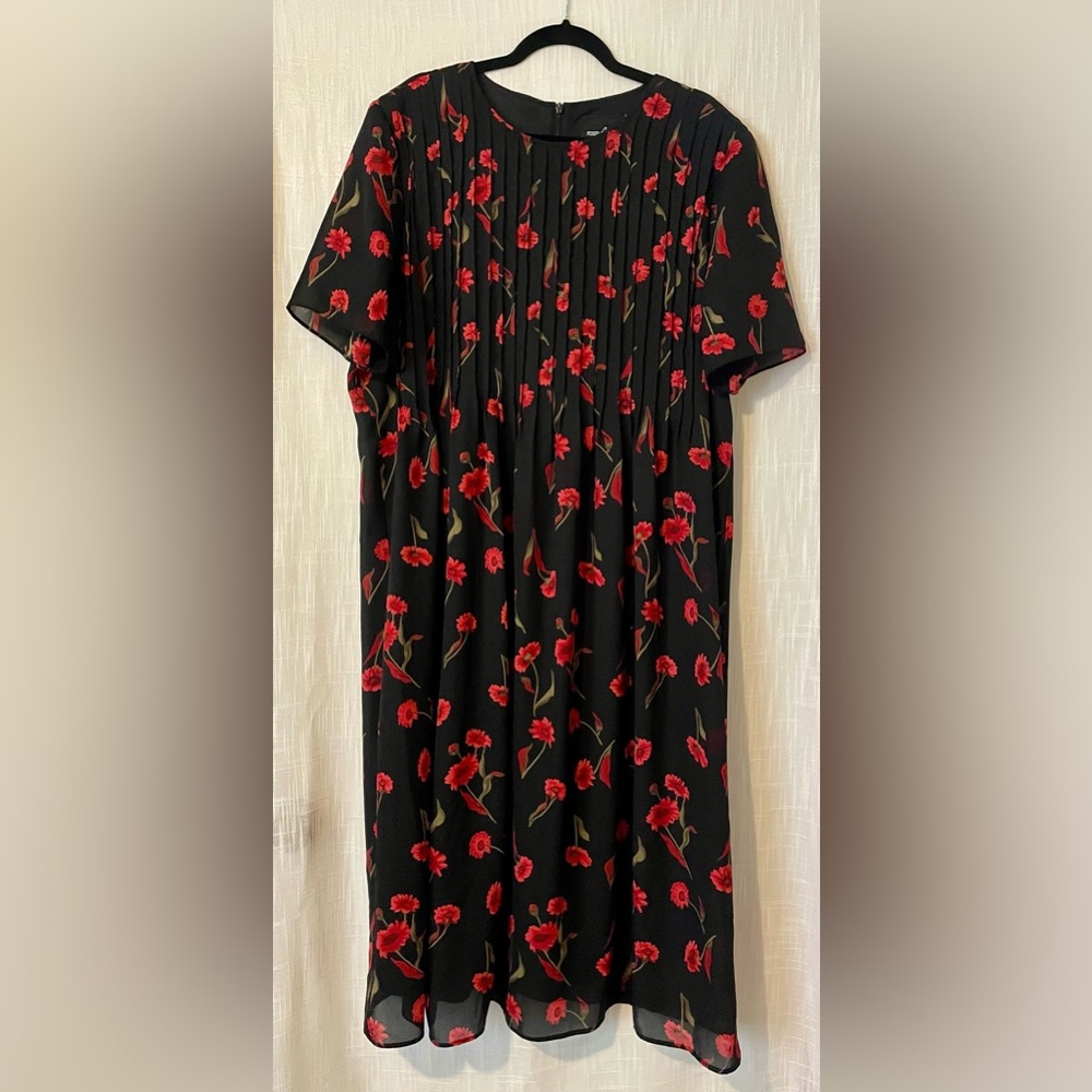 Positive Attitude Vintage 90s Dress (Womens 1x)